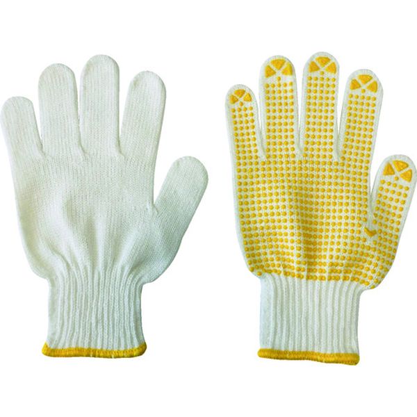 【メーカー在庫あり】 ミタニコーポレーション(株) ミタニ お買得スベリ止め12双組(中国製)黄 230027 J..