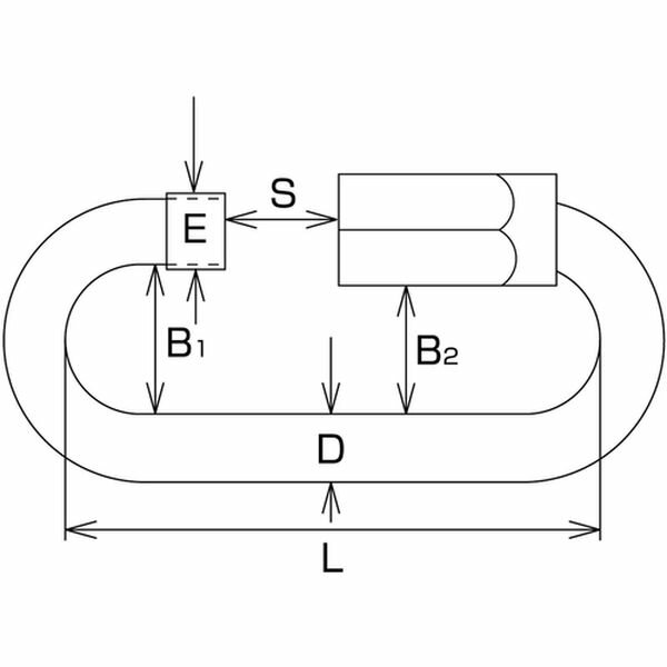 【メーカー在庫あり】 B457 (株)水本機械製作所 水本 ステンレス 高級ミニチェーン用リングキャッチブロンズ 線径2.5mm B-457 JP店