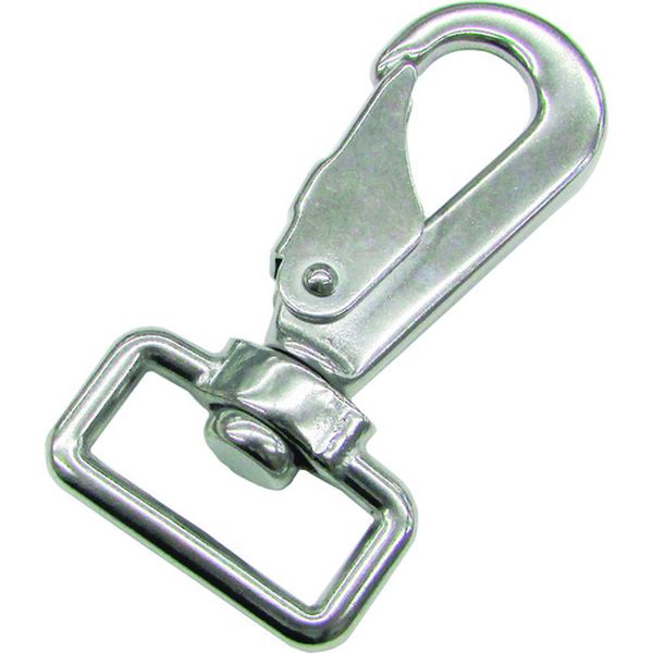 【メーカー在庫あり】 B2756 (株)水本機械製作所 水本 ステンレス スイベルベルトスナップ 線径3mm 長..