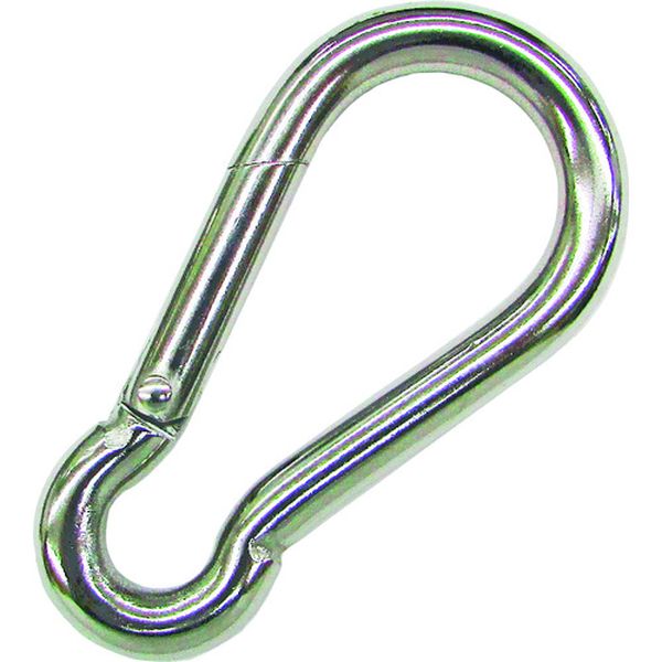 【メーカー在庫あり】 B2803 (株)水本機械製作所 水本 ステンレス スナップフックBW型 線径4mm 長さ45m..