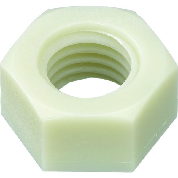 【メーカー在庫あり】 BRENYNTM4 ガラス繊維強化ポリアミドMXD6 RENY白 六角ナット M4 50個入 BRENY-NTM4 JP店