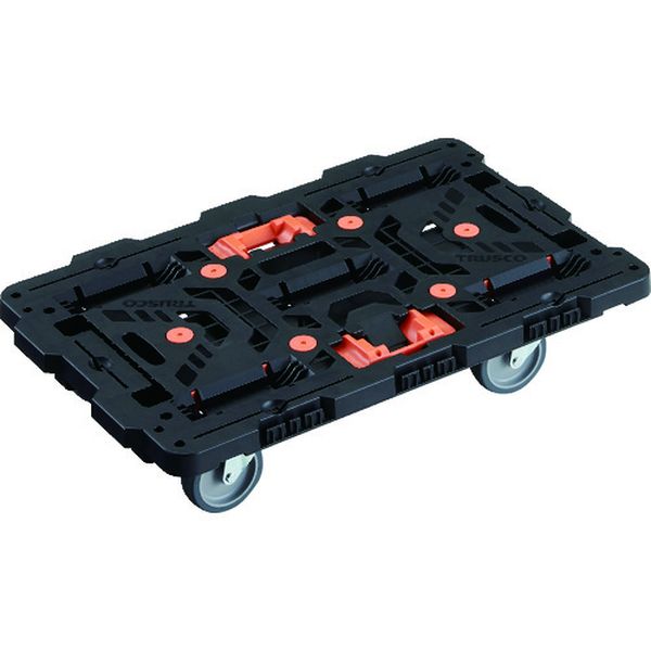 【メーカー在庫あり】 BT700J5E100T 連結式樹脂製平台車 ビートル 700X450 自在5輪 とめたろう付 BT700J5-E100T JP店