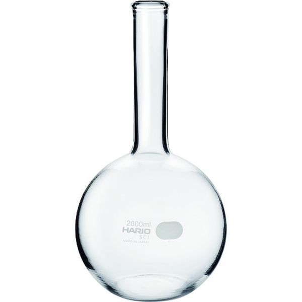 【メーカー在庫あり】 HF2LSCI ハリオサイエンス(株) HARIO 平底フラスコ 2000ml HF-2L-SCI JP店