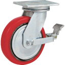 【メーカー在庫あり】 HRHM150360PCITGWB 重量キャスター 自在SP付 150MM 耐湿ウレタン車輪360KGF HR/HM150360PCI-T...