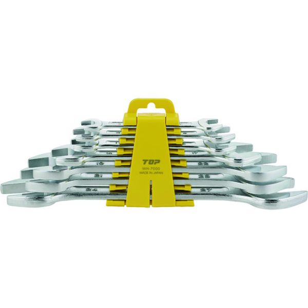 【メーカー在庫あり】 L7000 トップ工業(株) TOP 7丁組スパナ L-7000 JP店