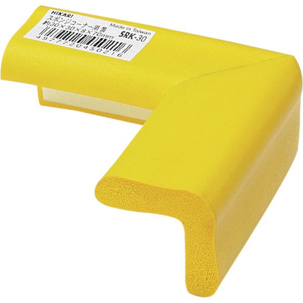 【メーカー在庫あり】 SRK30 (株)光 光 スポンジコーナー用 黄 8×30×30×70mm SRK-30 JP店