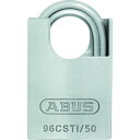 【メーカー在庫あり】 TITALIUM96CSTI50 シャックルガード付シリンダー南京錠 96CSTI/50 TITALIUM JP店