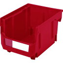 【メーカー在庫あり】 トラスコ中山(株) TRUSCO スタッキングコンテナ 0.6L レッド TSC210R JP店