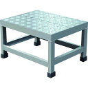 【メーカー在庫あり】 WTDBC5430 アルミ製溶接一体構造型作業台 縞板タイプ 一段(完成品) W500×D400×H300 WTDBC-5430 JP店