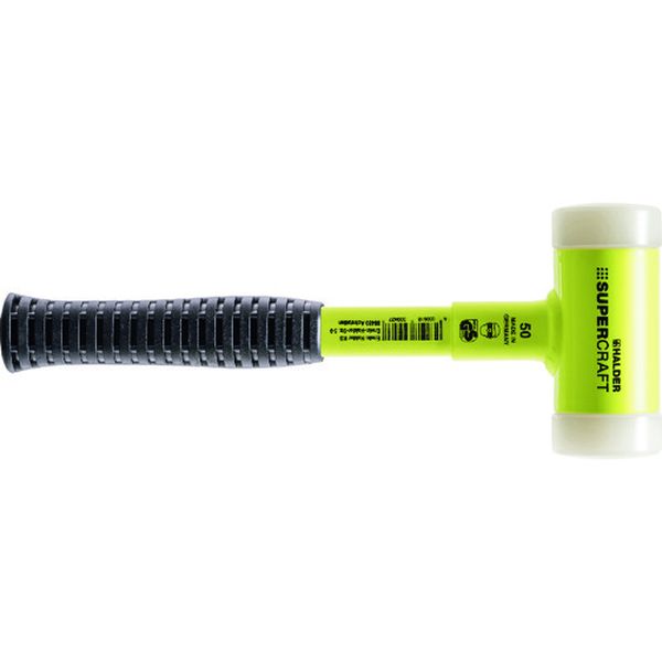 【メーカー在庫あり】 3377.150 スーパークラフトハンマー スティール製ハンドル付ナイロン白 頭径50 3377-150 JP店