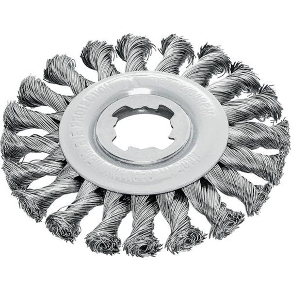 【メーカー在庫あり】 472.21X.JP XーLOCK ノットホイールブラシ Φ115 高張度鋼線 線径0.5 472-21X-JP ..