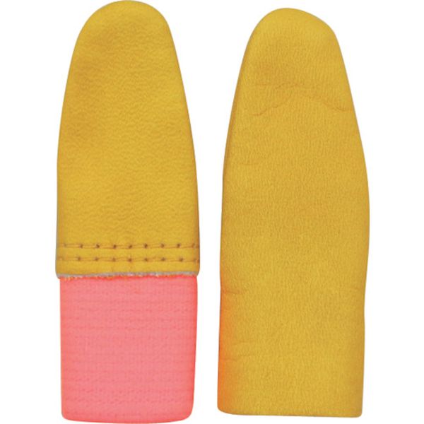 【メーカー在庫あり】 4017W2OR ウインセス(株) ウインセス 牛革指サック 女性 人差指用 オレンジ (10本入り) 4017W2-OR JP店