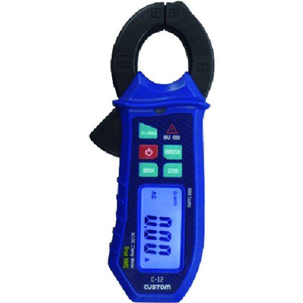 【メーカー在庫あり】 C12 (株)カスタム カスタム AC/DC クランプメータ C-12 JP店