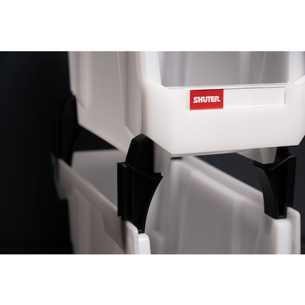 【メーカー在庫あり】 HB230WT シューター社 SHUTER スタッキングコンテナ 2.7L 白...