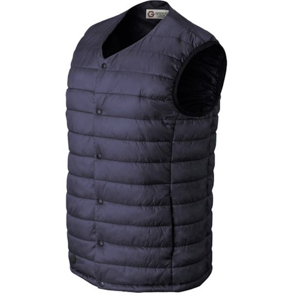 【メーカー在庫あり】 アイリスオーヤマ IRIS 517511 ヒートウェア メンズ インナーベスト S ネイビー ..