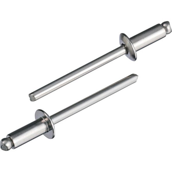 【メーカー在庫あり】 (株)ロブテックス エビ ブラインドリベット(丸頭) ステンレス/ステンレス製 6-8(..