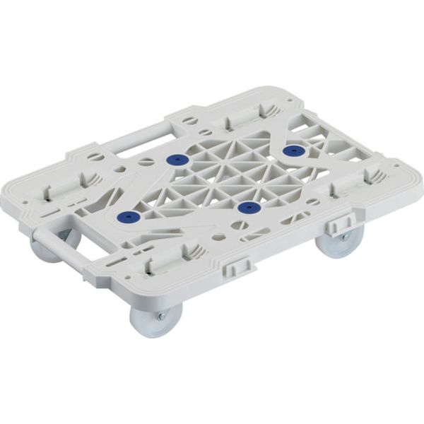 【メーカー在庫あり】 トラスコ中山 TRUSCO 連結式ルートバン メッシュタイプ 515X385 ナイロン車輪 オール自在 白 MPK-500NJ-W JP店