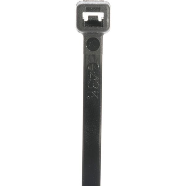 【メーカー在庫あり】 S640C0 耐候性ナイロン結束バンド 黒 長さ140mm 幅3.6mm 100本入り S6-40-C0 S6-..