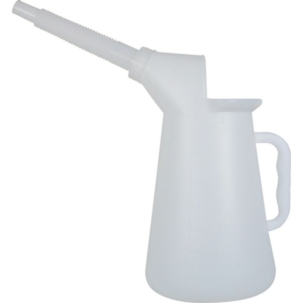 【メーカー在庫あり】 TOJ4W トラスコ中山(株) TRUSCO カラフルジョッキ 4リットル 白 TOJ-4W JP店