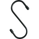 【メーカー在庫あり】 トラスコ中山(株) TRUSCO スチールSフック 150mm 黒 TTSH150BK JP店