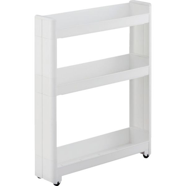 【メーカー在庫あり】 不動技研(株) ライフナビ スマートワゴン ランドリ-3段 W F2548 013305 HD店