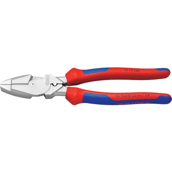 【メーカー在庫あり】 0915240 KNIPEX社 KNIPEX 架線工事用強力ペンチ圧着付 0915-240 JP店