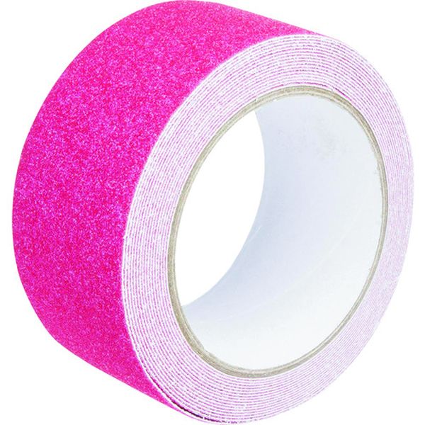 【メーカー在庫あり】 セーフラン安全用品(株) セーフラン 滑り止めテープ 幅50mm×5m 蛍光ピンク 11900 JP店