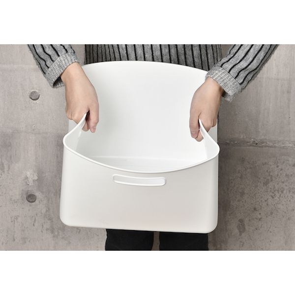 【メーカー在庫あり】 1387 やわらかBOX/スリム深型 ネイビー 179×259×245 138747 JP店 [2]