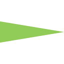  マーキング用ステッカー 蛍光緑 マーキング-515KG 5×15mm三角 100枚組 エンビ 208704 JP店