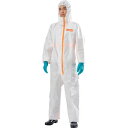 【メーカー在庫あり】 22004500S 東レLIVMOA4500AS化学防護服耐水圧タイプ(帯電防止加工、目止めテープ付き) 220-04500S JP店(4)