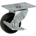 【メーカー在庫あり】 TP401501PLYSLBDB サムソン PP、PUキャスター 自在ストッパー付 40mm TP4015-01-PLY-SLB-D/B JP店(4)