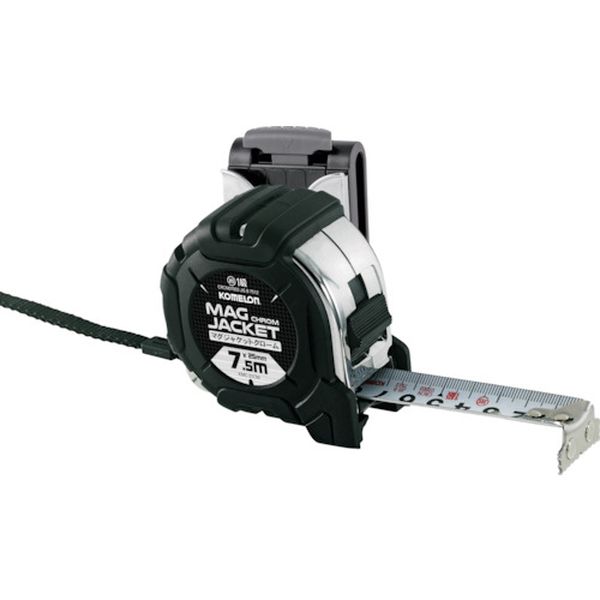 【メーカー在庫あり】 KMC31CML7.525 KOMELON社 KOMELON マグジャケットクロムホルダー付き 7.5M 爪巾25M KMC-31CML-...
