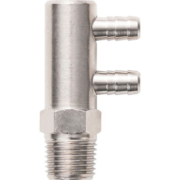 【メーカー在庫あり】 BLD4X2.52PT18BSN (株)潤工社 潤工社 ハンディタッチ継手 2連エルボ 4×2.5mm PT1..