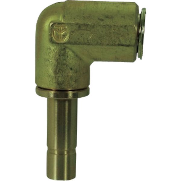 【メーカー在庫あり】 800LCBV 千代田通商(株) チヨダ 冷却水配管用タッチコネクターフジVタイプエルコネクター(金属) 8mm 8-00LCB-V JP店