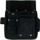 【メーカー在庫あり】 (株)高儀 侍BLACK 釘袋 リング付SRBF-4 806024104 JP店(4)