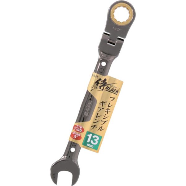 ・歯数72送り角5°でスムーズな動きです。・ボルト・ナットの締め付け、ゆるめ作業に。・対辺寸法(mm)：13・厚さ(mm)スパナ：5.7・厚さ(mm)めがね：8.8・全長(mm)：180・送り角度(°)：5・歯数(枚)：72・対辺(mm)：13・厚み(mm)スパナ：5.7・ギア数:72山・クロムバナジウム鋼・生産国 中国・JANコード 4907052099364・質量 117g・コード：388-5099 ・品目：806065504806065504楽天 JP店