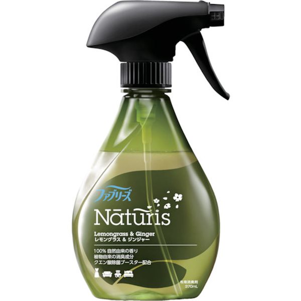 【メーカー在庫あり】 P＆Gジャパン(同) P＆G ファブリーズ ナチュリス レモングラス＆ジンジャー 本体 370ml 858229 JP店