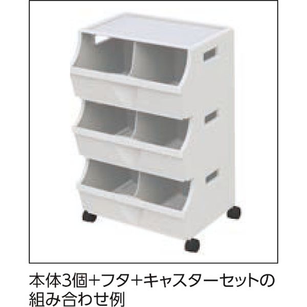 【メーカー在庫あり】 E-CON(株) E-CON エコンダストボックス用キャスターセット 91132002 JP店 [3]