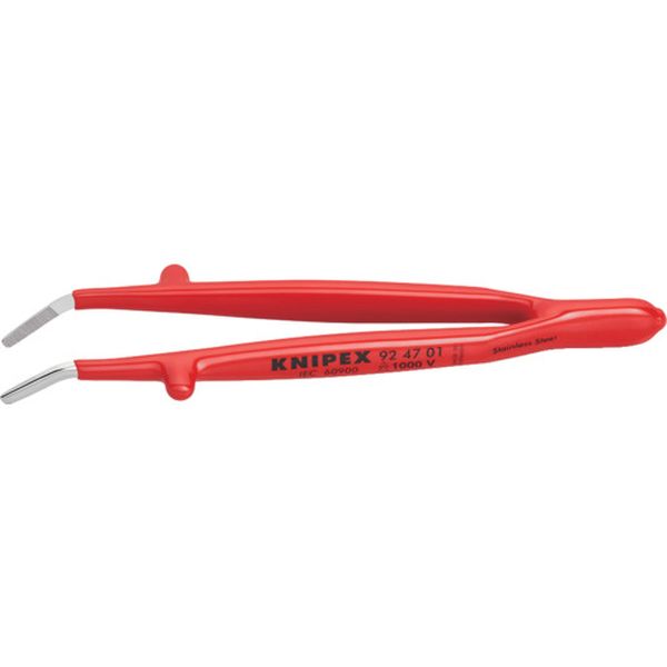 【メーカー在庫あり】 924701 KNIPEX社 KNIPEX 絶縁汎用ピンセット 130MM 9247-01 JP店