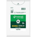 【メーカー在庫あり】 日本サニパック(株) サニパック NOCOO容量表記入りゴミ袋30L10枚 CHT31 JP店