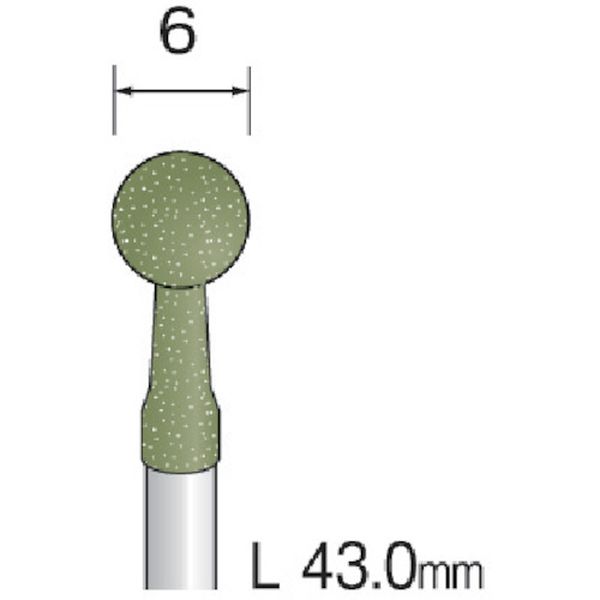 ・研磨作業に適したゴム砥石です。　・優れた自生作用により、細目粒度であっても目づまりが起こりません。・セラミックス、ガラス、工具鋼、合金鋼、超硬合金、サーメット、一般鋼、ステンレス、アルミニウム、銅に。・粒度(#)：180　WAミディアム・外径(mm)：6・軸径(mm)：3.0・最高使用回転数(rpm)：30000・全長(mm)：43.0・粒度：WA　ミディアム＃180・適合素材：セラミックス、ガラス、工具鋼、合金鋼、超硬合金、サーメット、一般鋼、ステンレス、アルミニウム、銅・生産国 日本・JANコード 4571130873582・質量 27g・コード：852-6911 ・品目：DB3113DB3113楽天 JP店