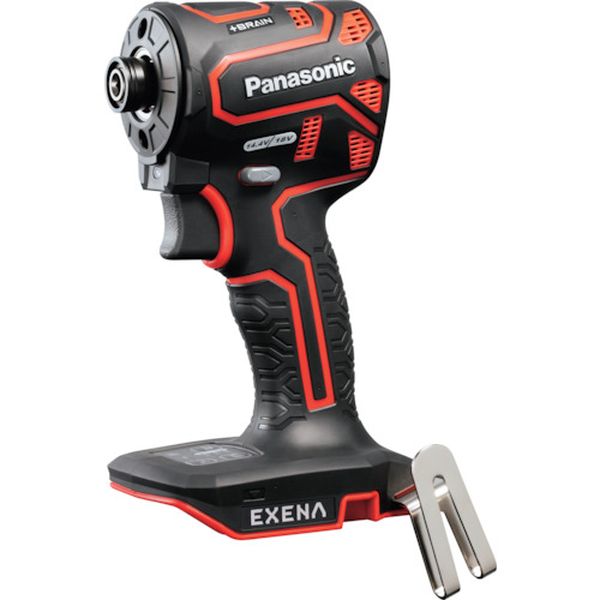 【メーカー在庫あり】 EZ1PD1XR パナソニック(株)エレクトリックワークス社 EXENA 充電インパクトドライバー 本体のみ 赤 EZ1PD1X-R JP店
