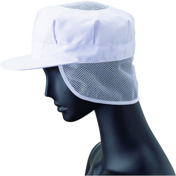 【メーカー在庫あり】 G5003M (株)サーヴォ サンペックス 八角帽子(メッシュケープ・天メッシュ付) M G..