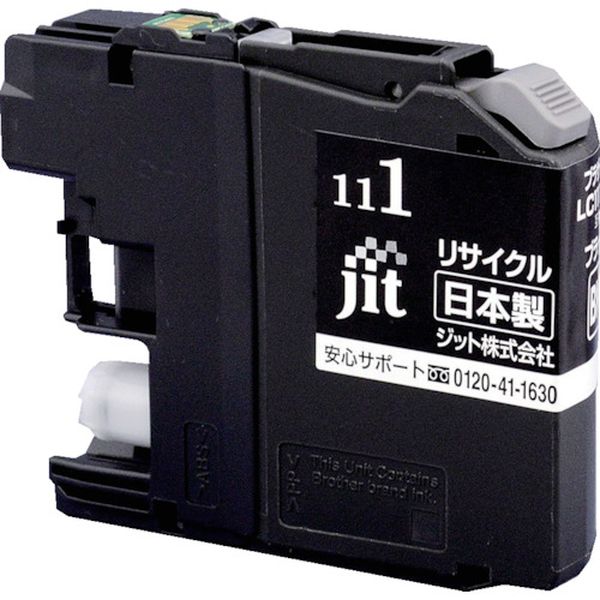 【メーカー在庫あり】 JITB111B ブラザー LC111BK対応 ジットリサイクルインク ブラック JIT-B111B JP店