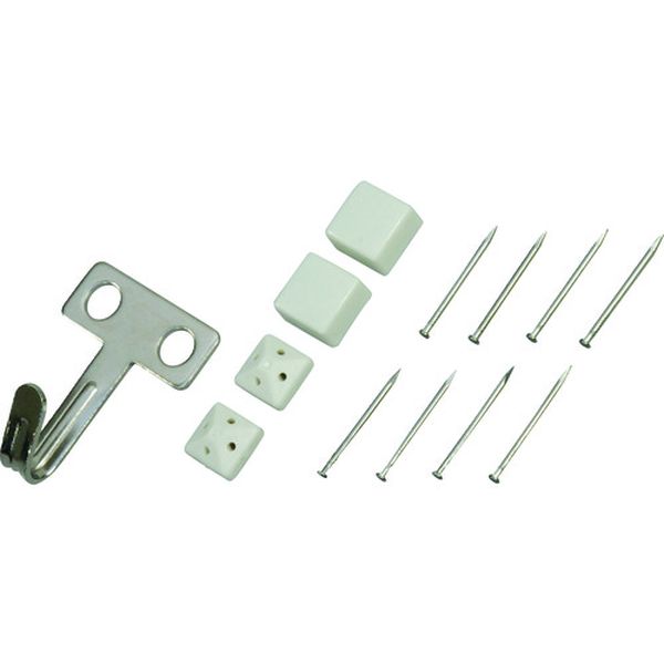 【メーカー在庫あり】 KBFT220 (株)光 光 石膏ボード用フックニッケルメッキお徳用(12個入)×：個 〇：P..