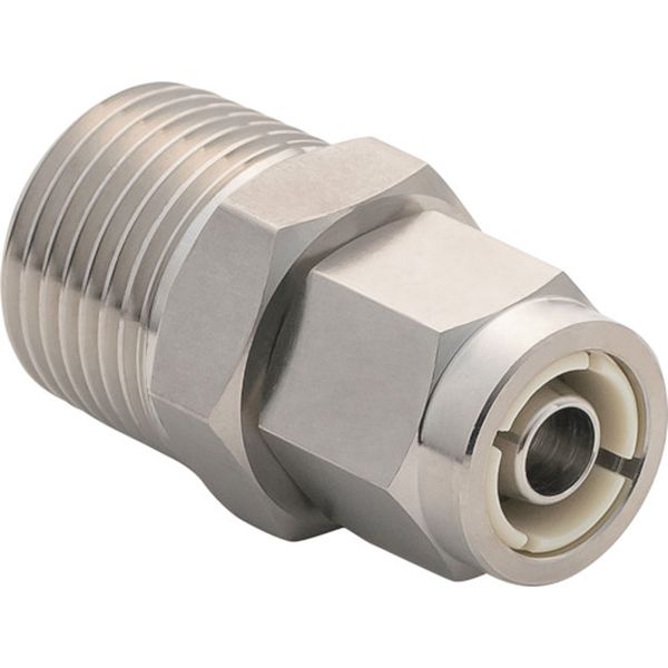 【メーカー在庫あり】 N064003US2 (株)潤工社 潤工社 ステンレス継手 U2Sシリーズ ニップル 6×4mm PT3/8 N-0640-03-US2 JP店