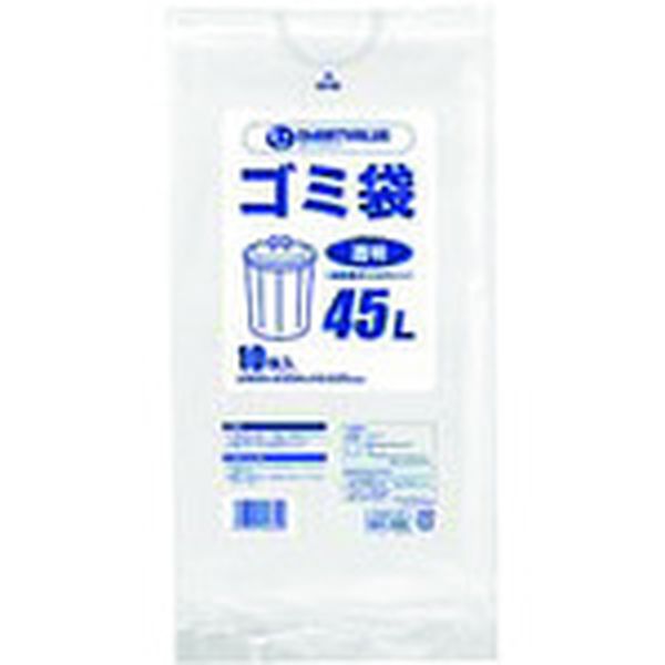 【メーカー在庫あり】 N208J45P プラス(株) JTX 886642)ゴミ袋LDD透明 45L600枚 N2...