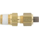 【メーカー在庫あり】 PN18PT18BS (株)潤工社 潤工社 黄銅製継手(インチ系列) ニップル 3.18×2.36mm PT1/8 PN-1/8-PT1/...