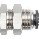 【メーカー在庫あり】 PNFM6PT14BSM (株)潤工社 潤工社 ワンタッチ継手Mシリーズ 隔壁メスユニオン 6mm PT1/4 PNFM-6-PT1/4-BSM JP店