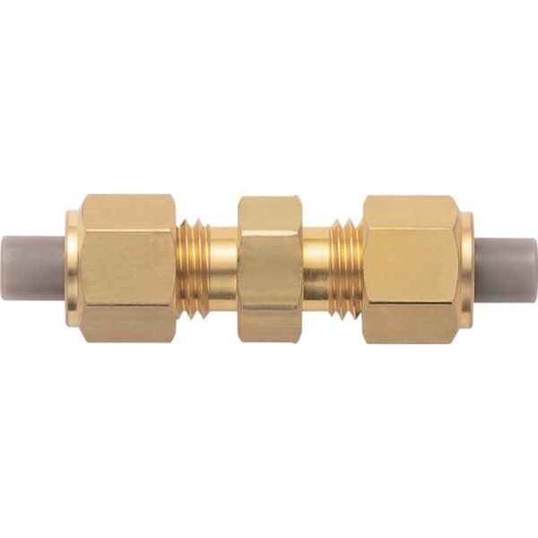 【メーカー在庫あり】 PU4X3BS (株)潤工社 潤工社 黄銅製継手(ミリ系列) ユニオン 4×3mm PU-4X3-BS JP店